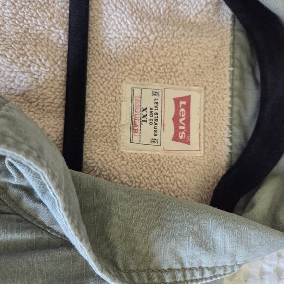 Mens button up, fleece lined jacket. Size XXL - Picture 4 of 8